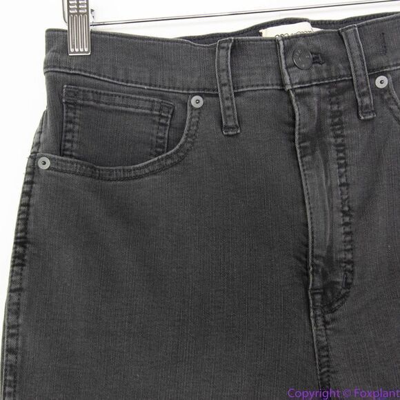 NEW Madewell Stovepipe Jeans in Banberry Wash: Raw-Hem Edition, 28 - Picture 10 of 16